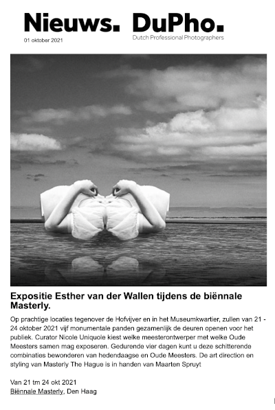 Expositie leden DuPho: aankondiging Masterly The Hague